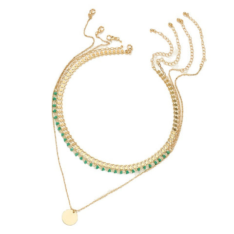 Vintage Pendant Necklace Set