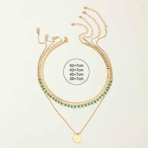 Vintage Pendant Necklace Set