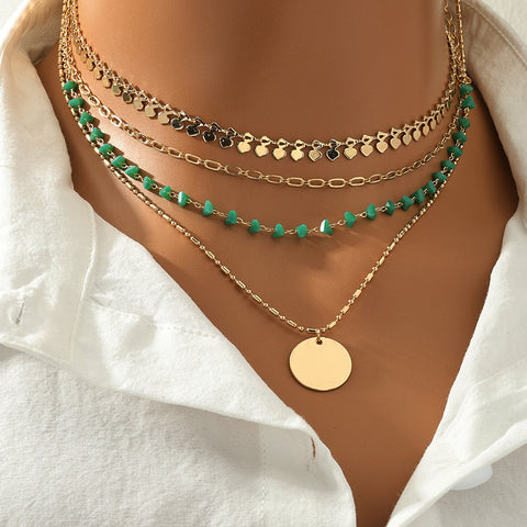 Vintage Pendant Necklace Set