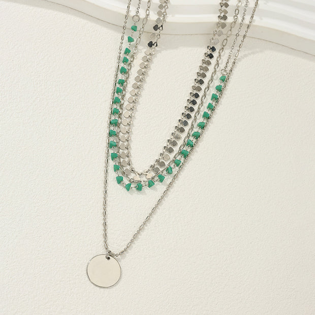 Vintage Pendant Necklace Set