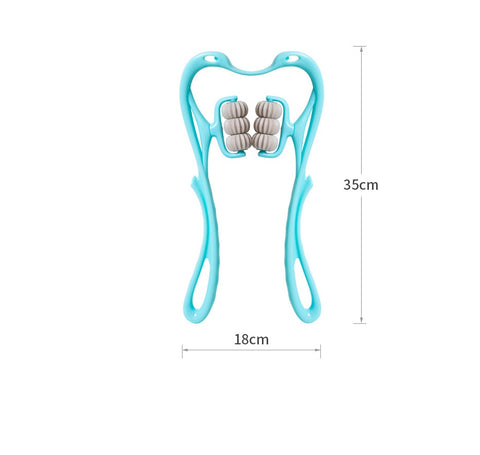 Six-Wheel Neck Massager Roller
