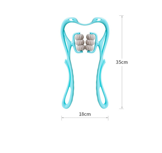 Six-Wheel Neck Massager Roller