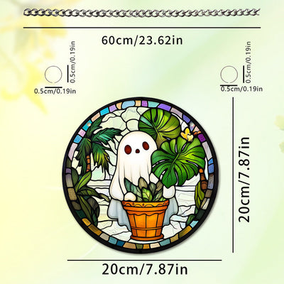 Halloween Pumpkin Ghost