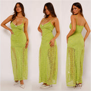 Lace Sheer Bodycon Dress