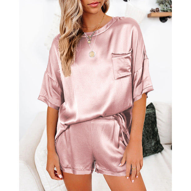 Women’s Short Sleeve Pajama Set