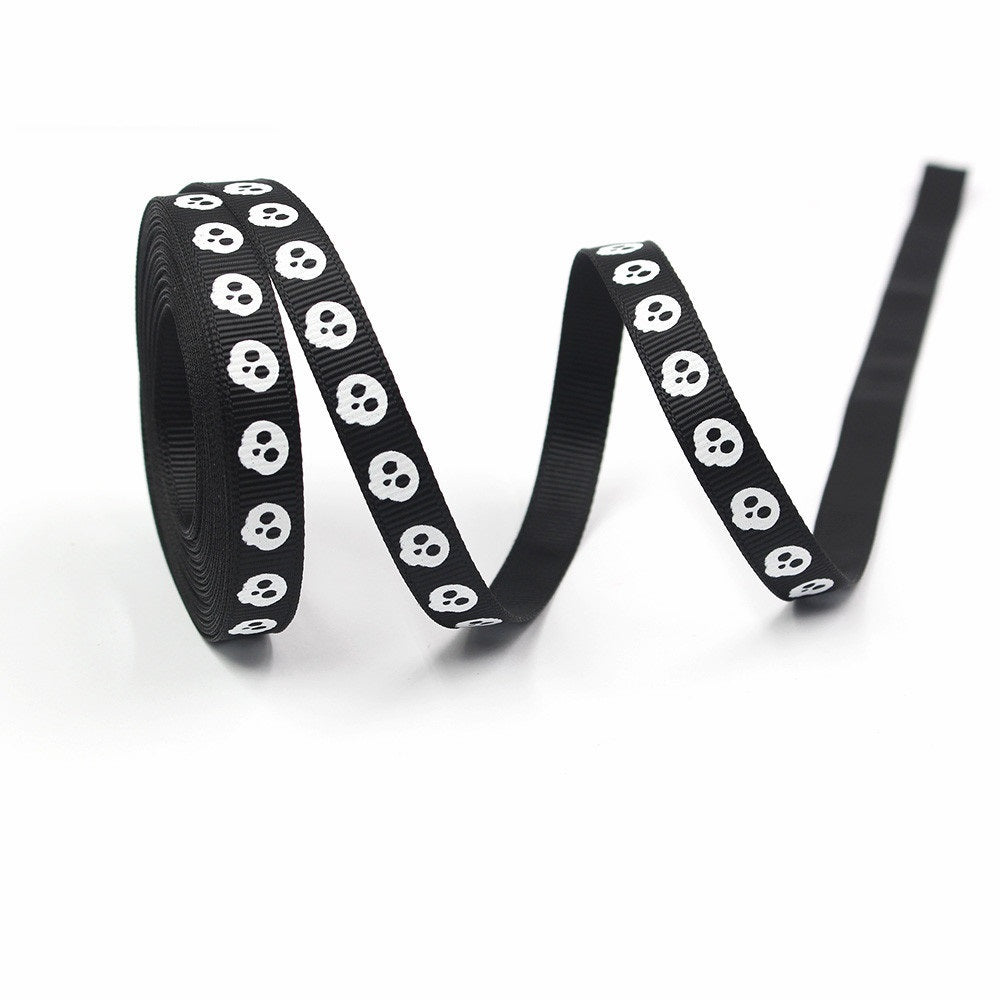 Halloween DIY Heat Transfer Ribbon