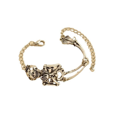 Exaggerated Skull Halloween Bracelet