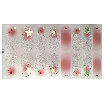 Luminous Halloween Series Christmas Nail Stickers