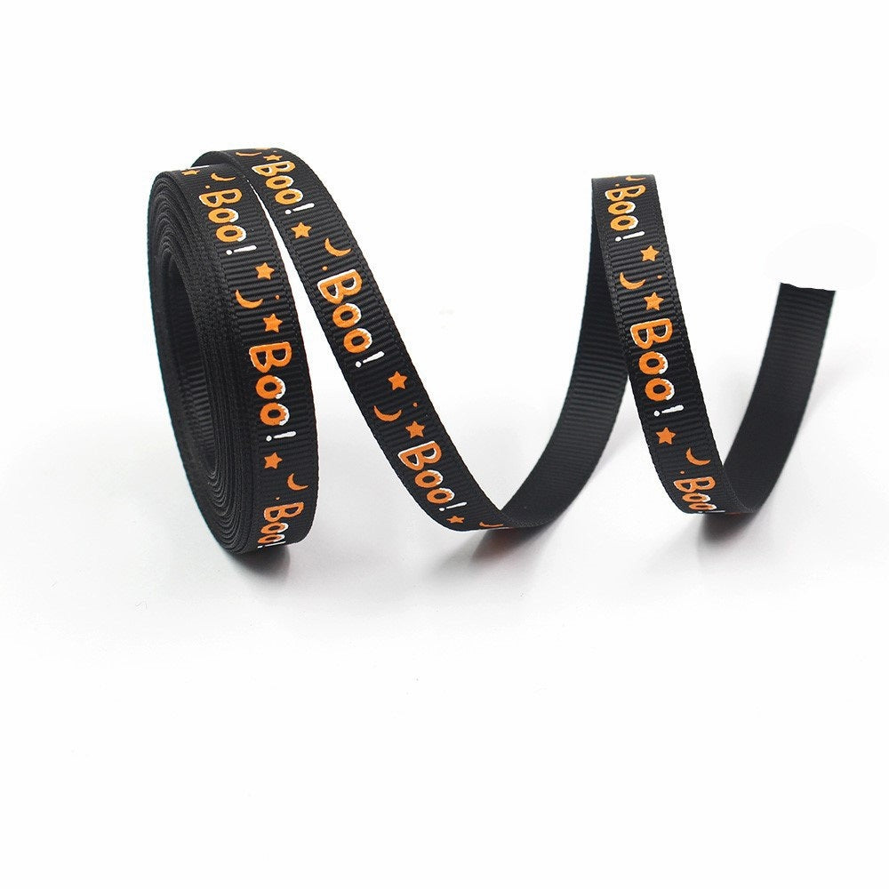 Halloween DIY Heat Transfer Ribbon