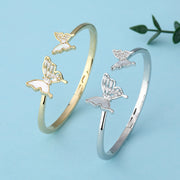Shell Butterfly Charm Bracelet