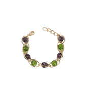 Natural Crystal Bead Bracelet