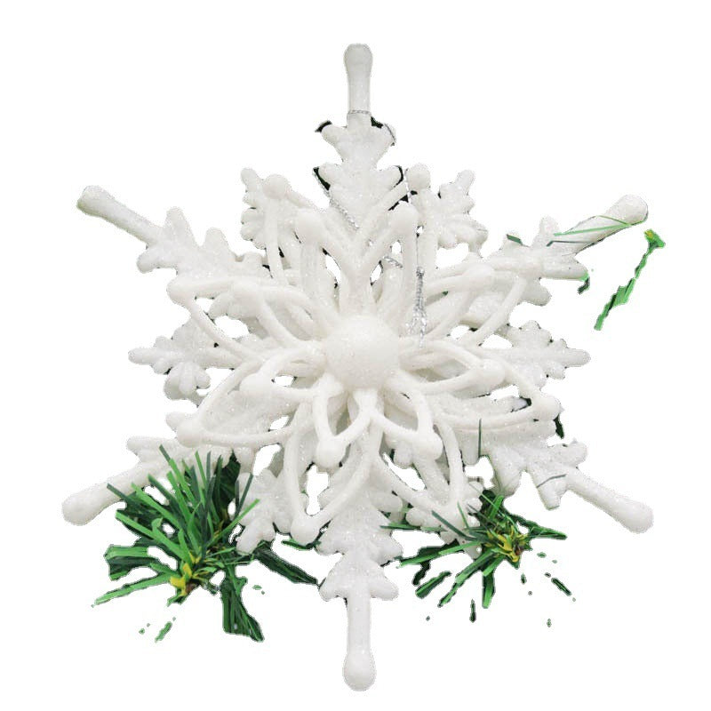 Snowflake Christmas Tree Pendant Decoration