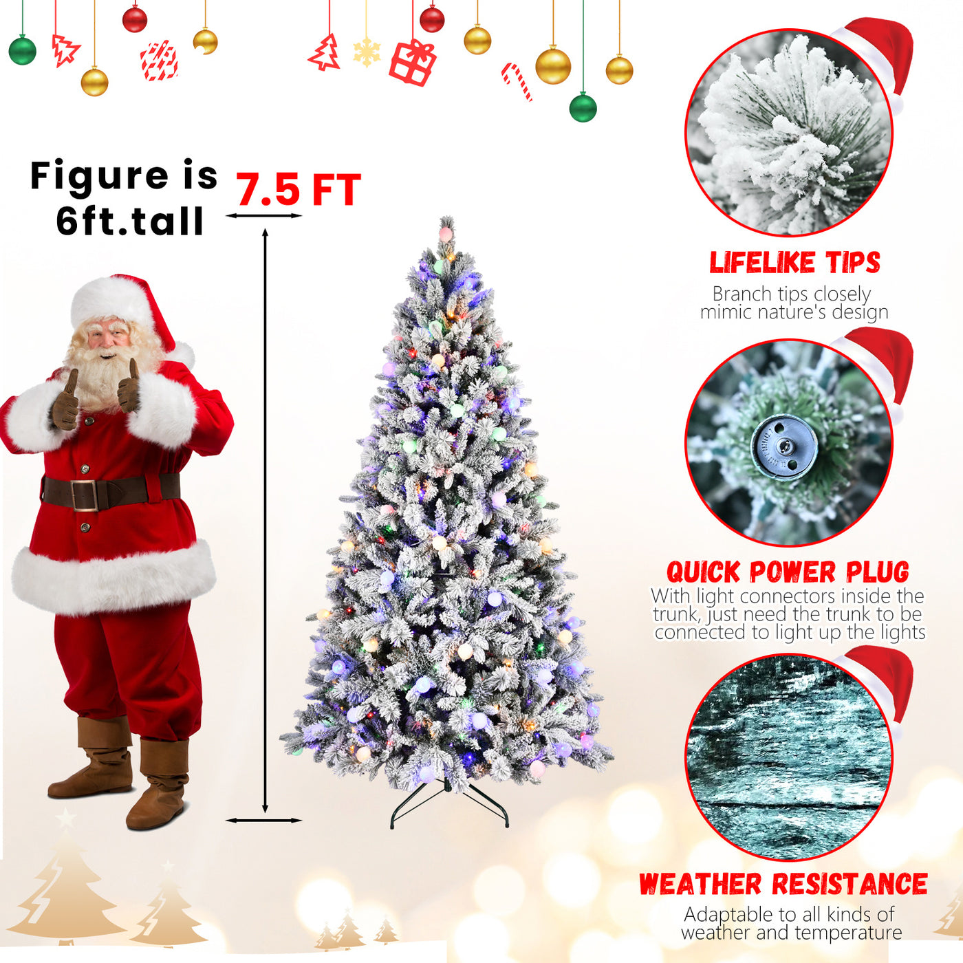 PVC Christmas Tree Decoration