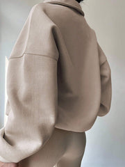Minimalist Zipper Hoodie