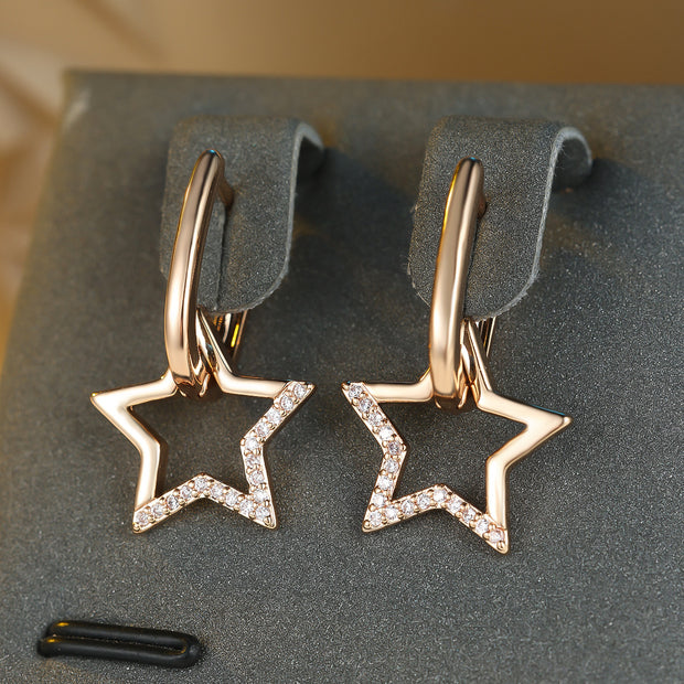 Star Diamond Ear Clip