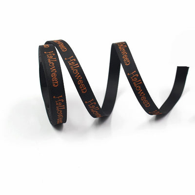 Halloween DIY Heat Transfer Ribbon