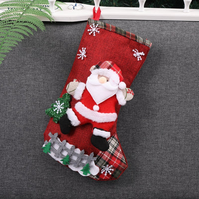 Santa Claus Christmas Gift Socks
