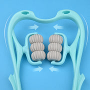 Six-Wheel Neck Massager Roller